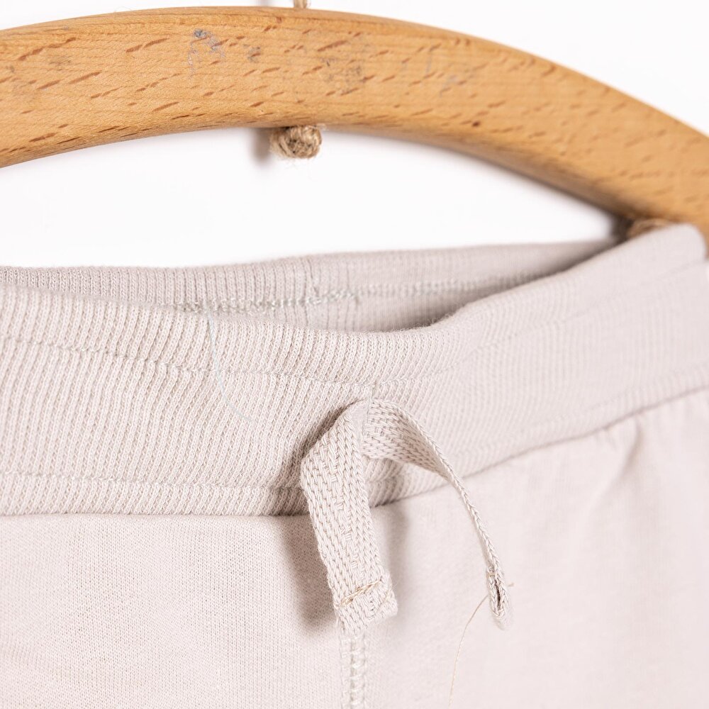 Erkek Bebek Eşofman Alt Şardonlu Kumaş Ribana Paça