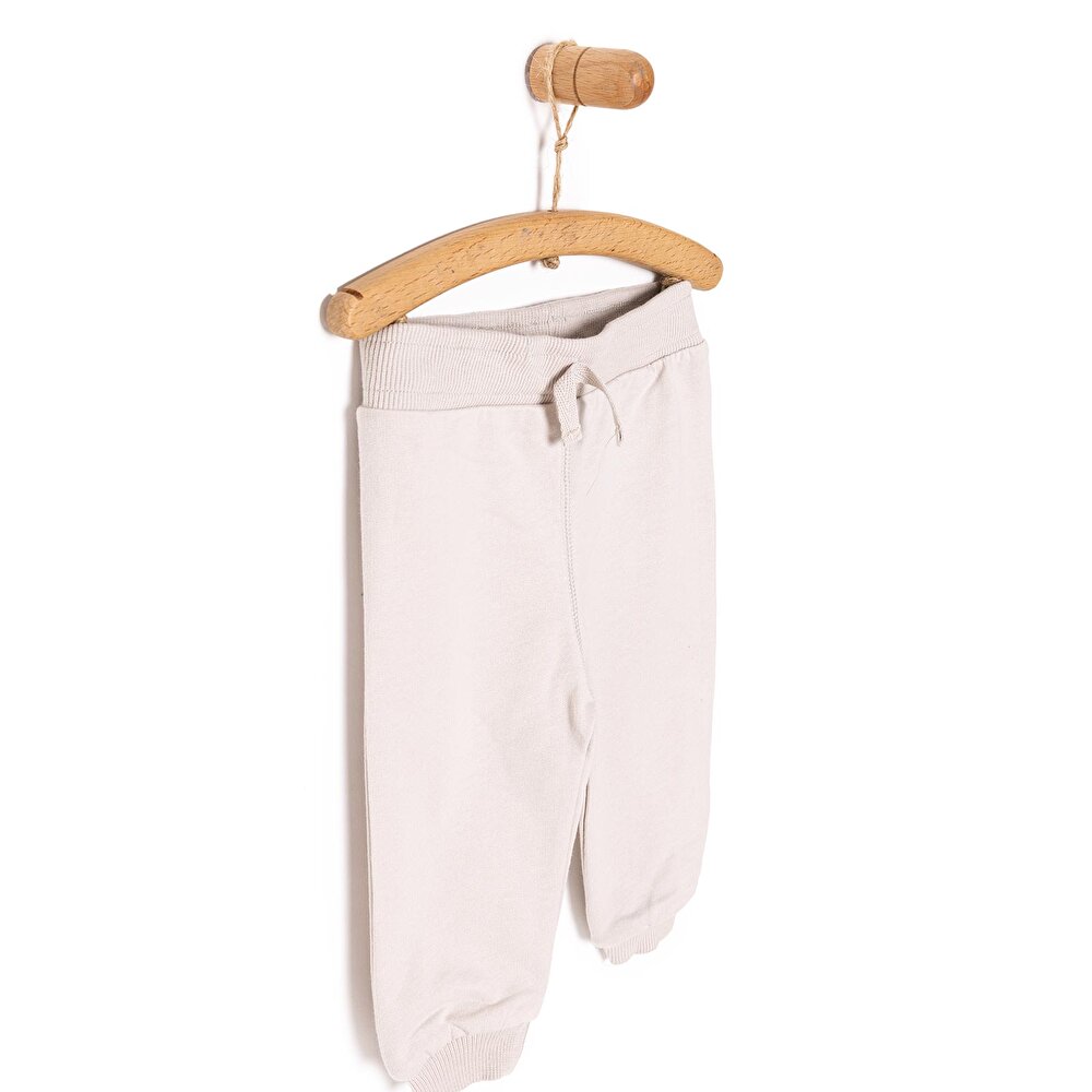 Erkek Bebek Eşofman Alt Şardonlu Kumaş Ribana Paça