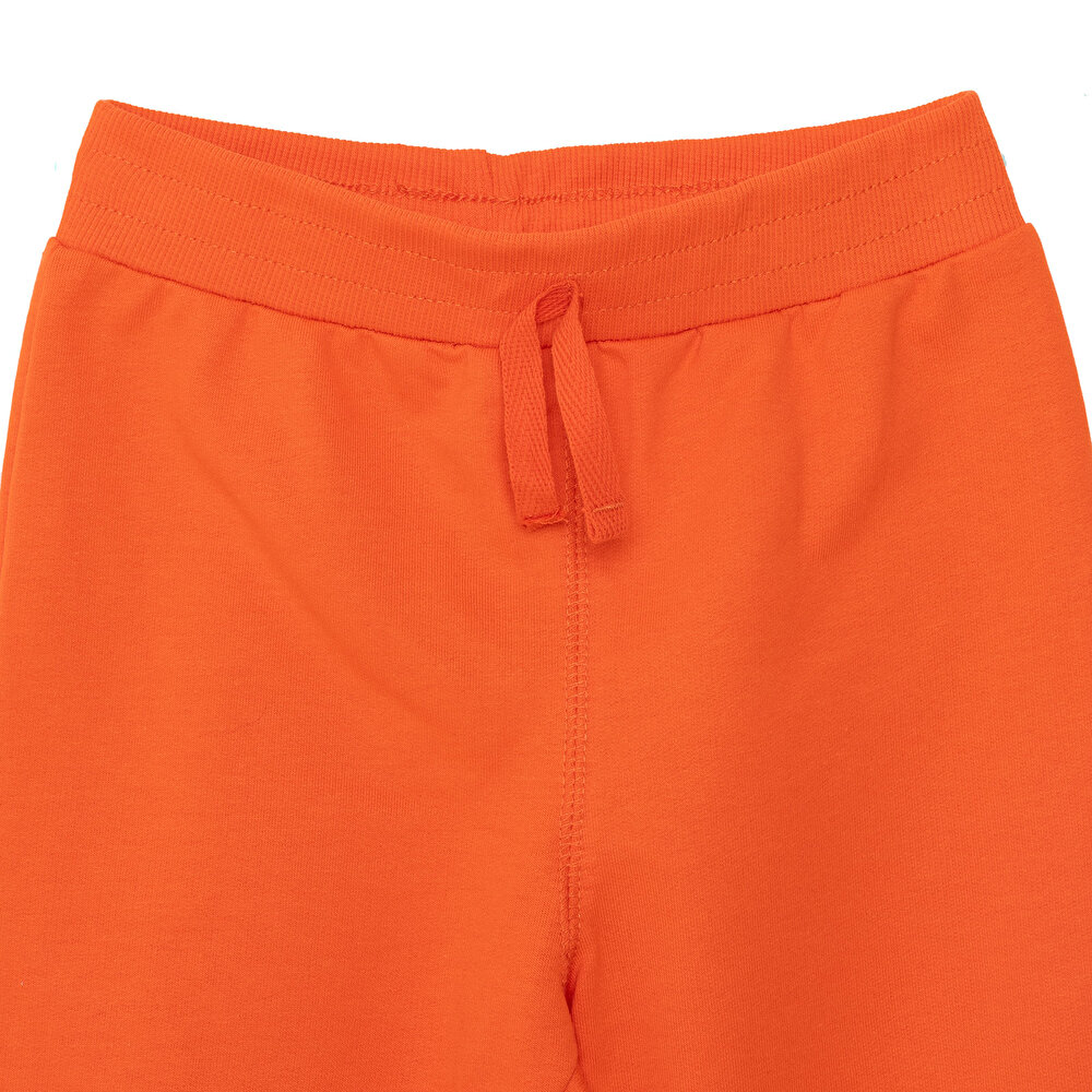 Erkek Bebek Eşofman Alt İki İplik Kumaş İpli Ribanalı Paça