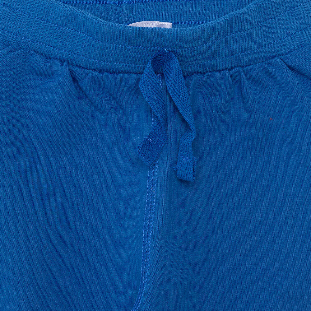 Erkek Bebek Eşofman Alt İki İplik Kumaş İpli Ribanalı Paça