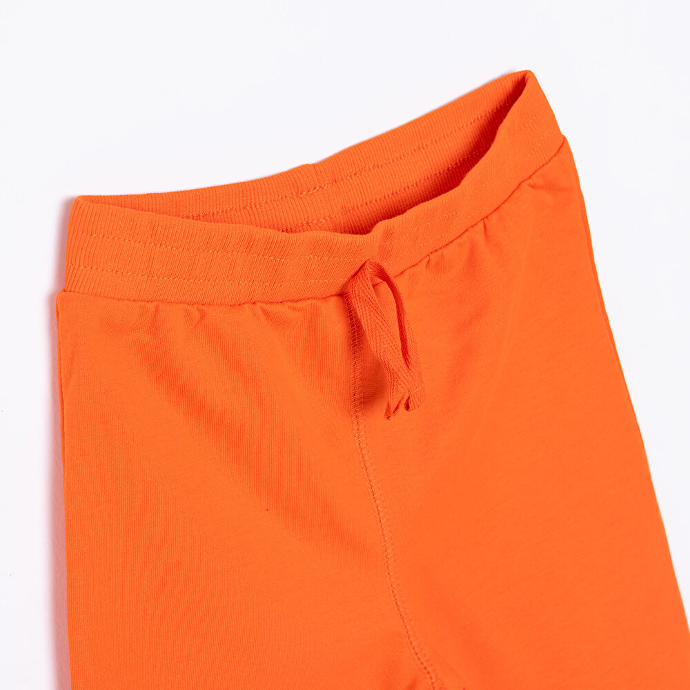 Unisex Bebek Eşofman Alt Basic İki İplik Kumaş Ribanalı Paça