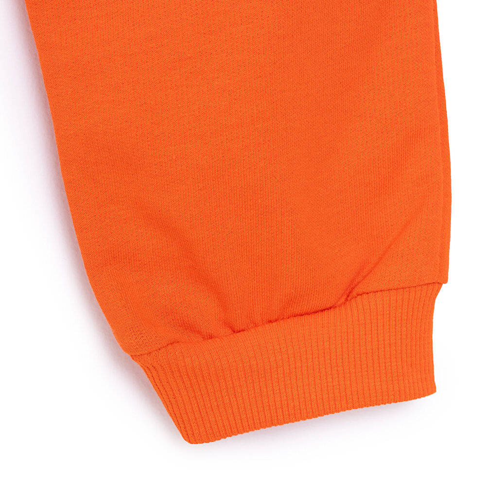 Unisex Bebek Eşofman Alt Basic İki İplik Kumaş Ribanalı Paça