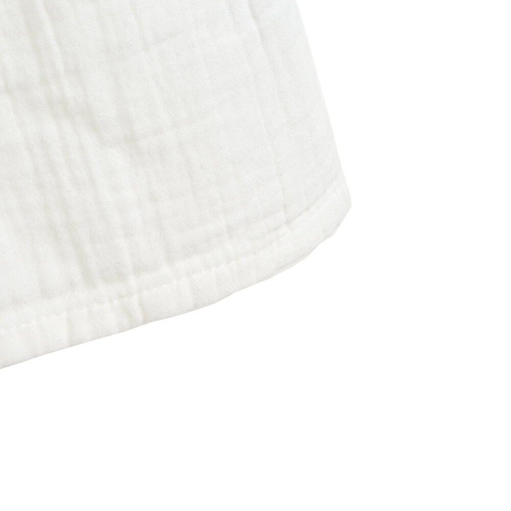 Basic Balon Kollu Poplin Bluz Kız Bebek