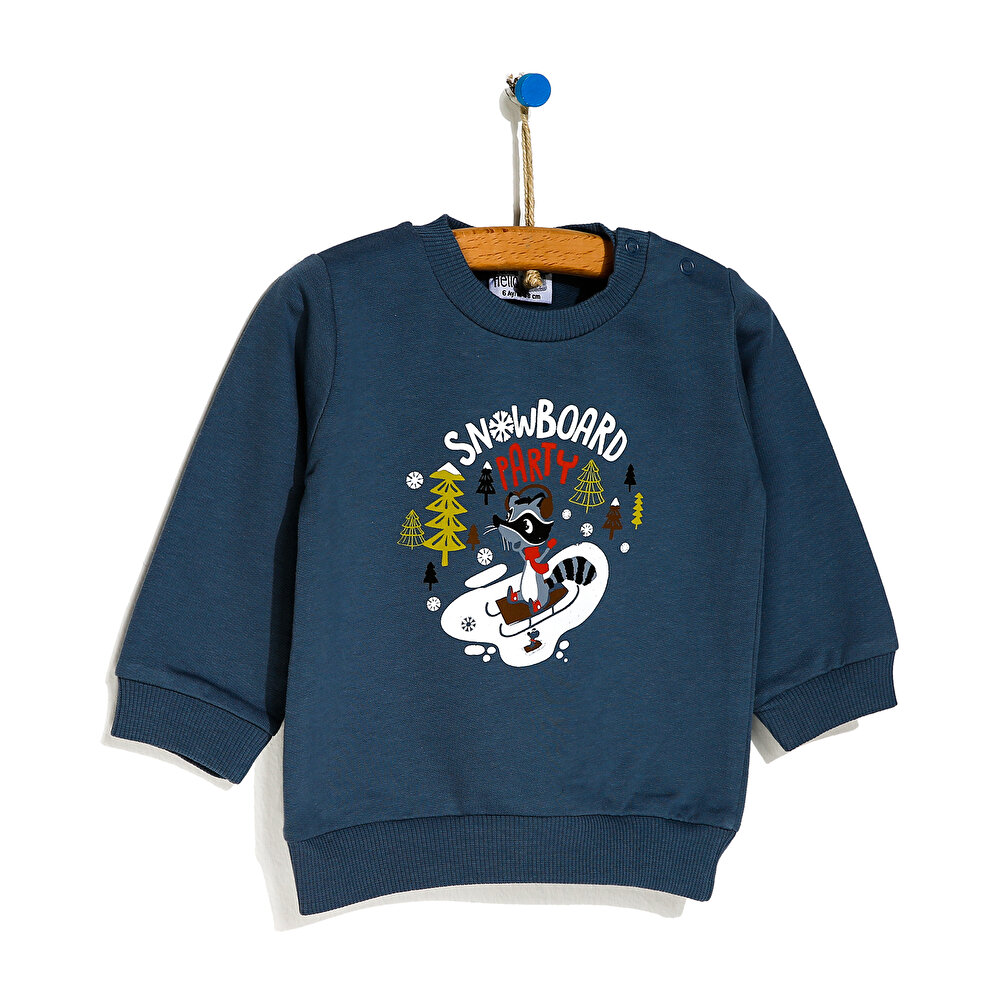 Basic Baskılı Sweatshirt