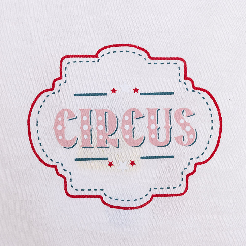 Basic Baskılı Tshirt Kız Bebek