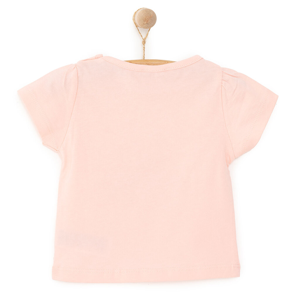 Basic Baskılı  Tshirt Kız Bebek