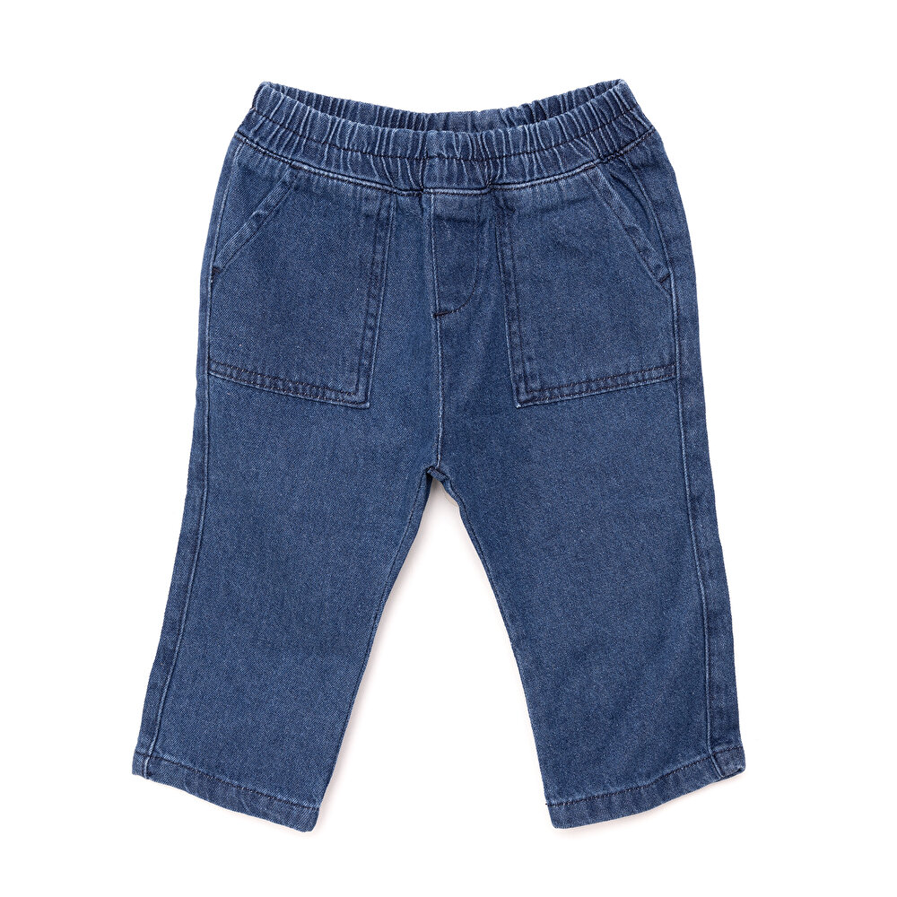Basic  Denim Pantolon Unisex