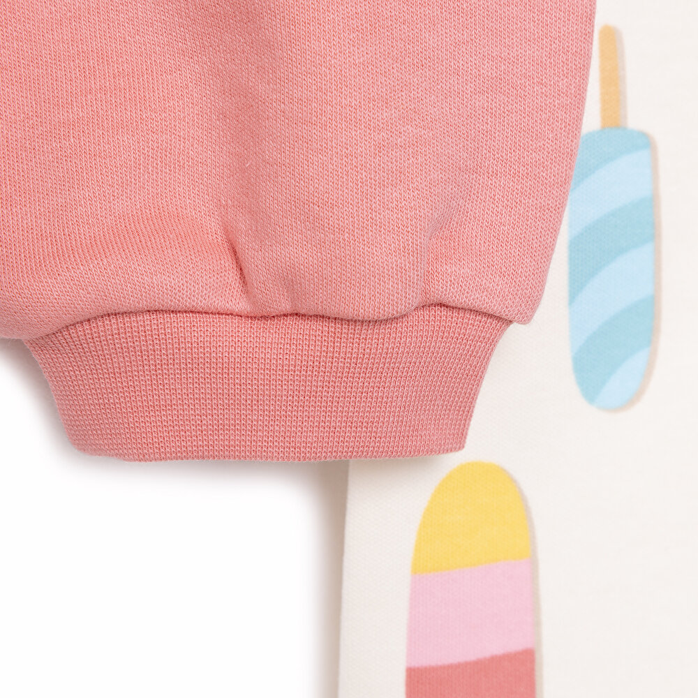 Basic Dondurma Desenli 2li Patiksiz Alt Kız Bebek