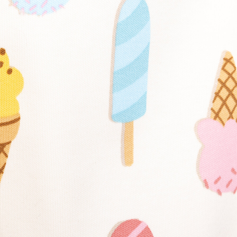 Basic Dondurma Desenli 2li Patiksiz Alt Kız Bebek