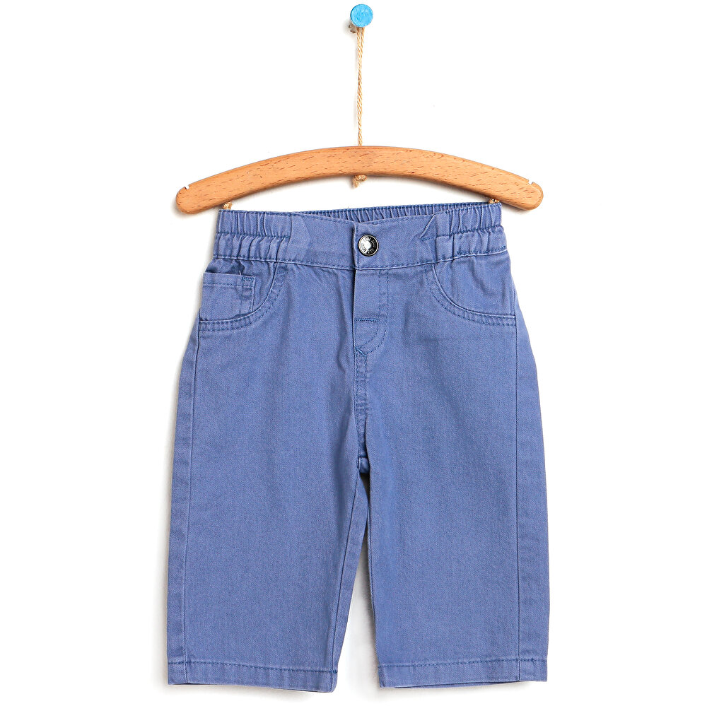 Basic Elastik Belli Gabardin Pantolon Erkek Bebek