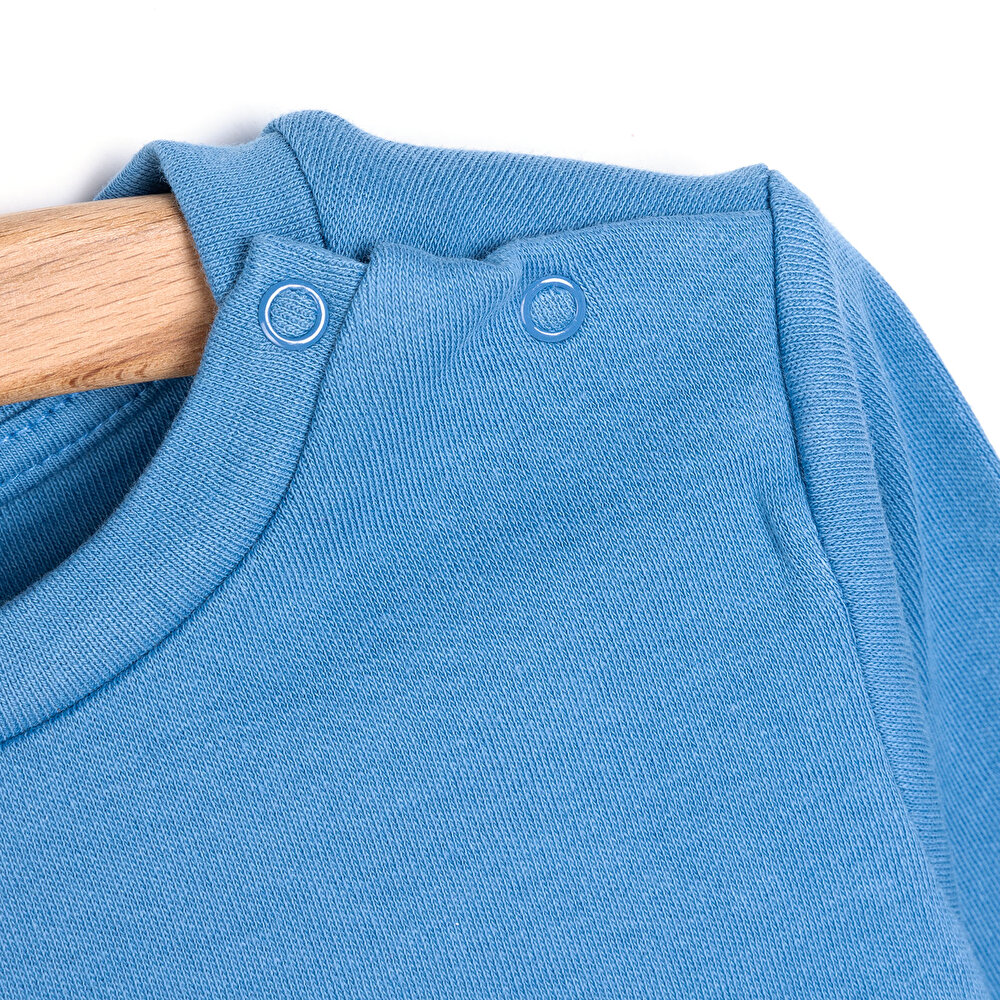 Basic Erkek Ayı Baskılı Eşofman Takımı Erkek Bebek