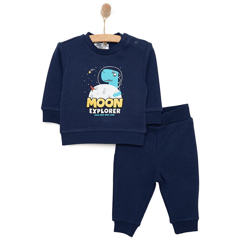 Basic Erkek Baskılı Eşofman Takımı Erkek Bebek
