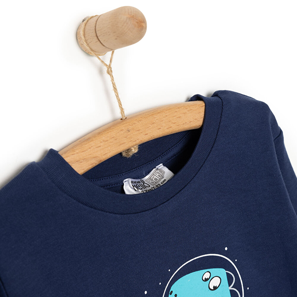 Basic Erkek Baskılı Eşofman Takımı Erkek Bebek