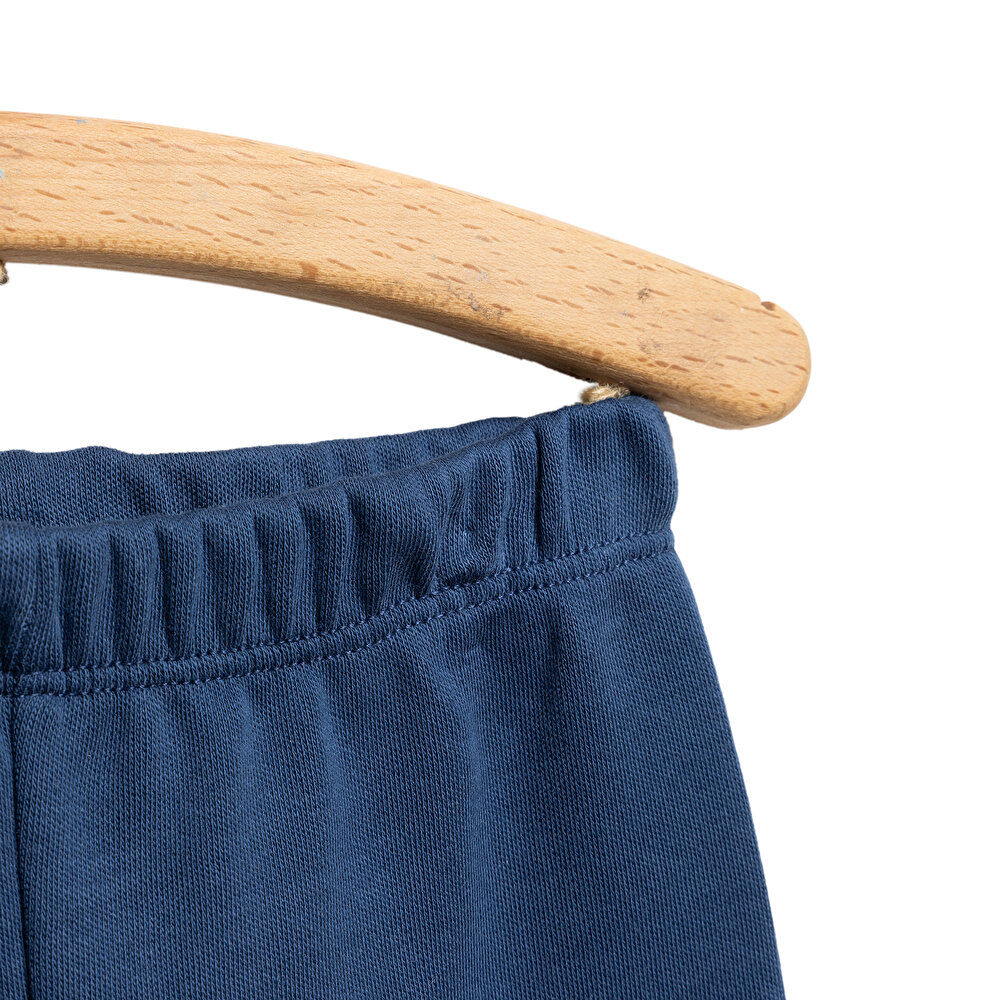 Erkek Bebek 2'li Çoraplı Pantolon İnterlok Kumaş