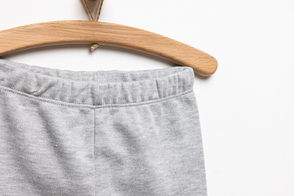 Erkek Bebek 2'li Çoraplı Pantolon İnterlok Kumaş