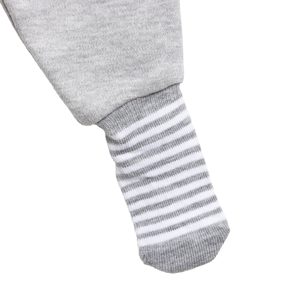 Erkek Bebek 2'li Çoraplı Pantolon İnterlok Kumaş