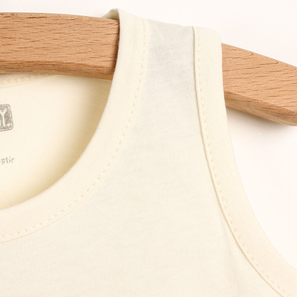 Basic Erkek Bebek Kahverengi Atlet-Şort Takım