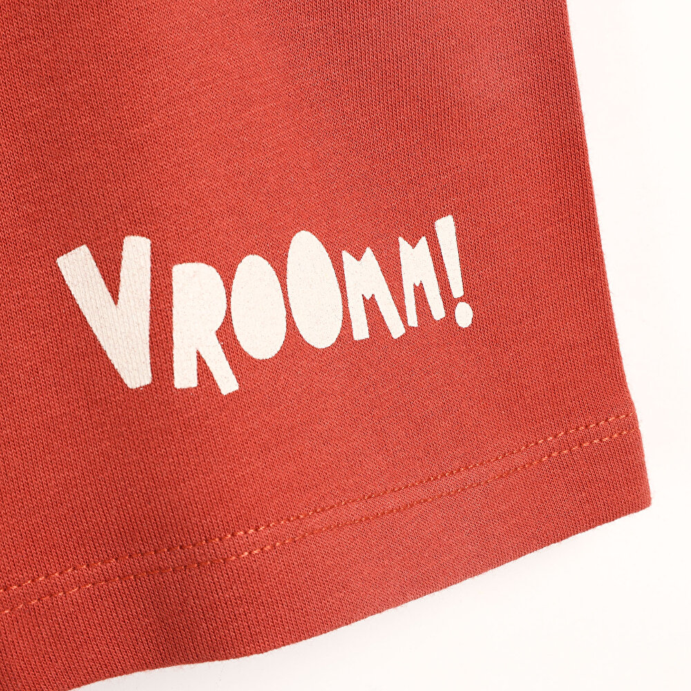 Basic Erkek Bebek Kahverengi Atlet-Şort Takım