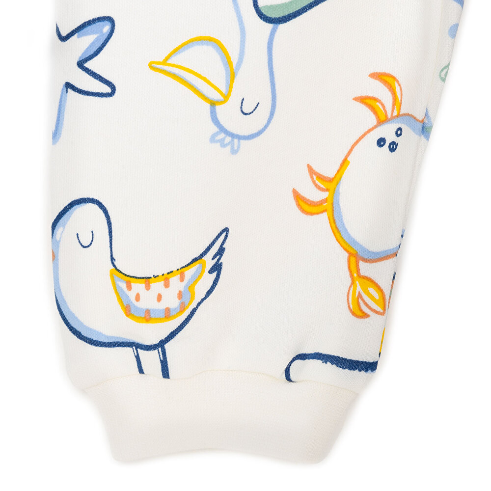 Basic Erkek Kaplumbağa Desenli 2li Patiksiz Alt Erkek Bebek