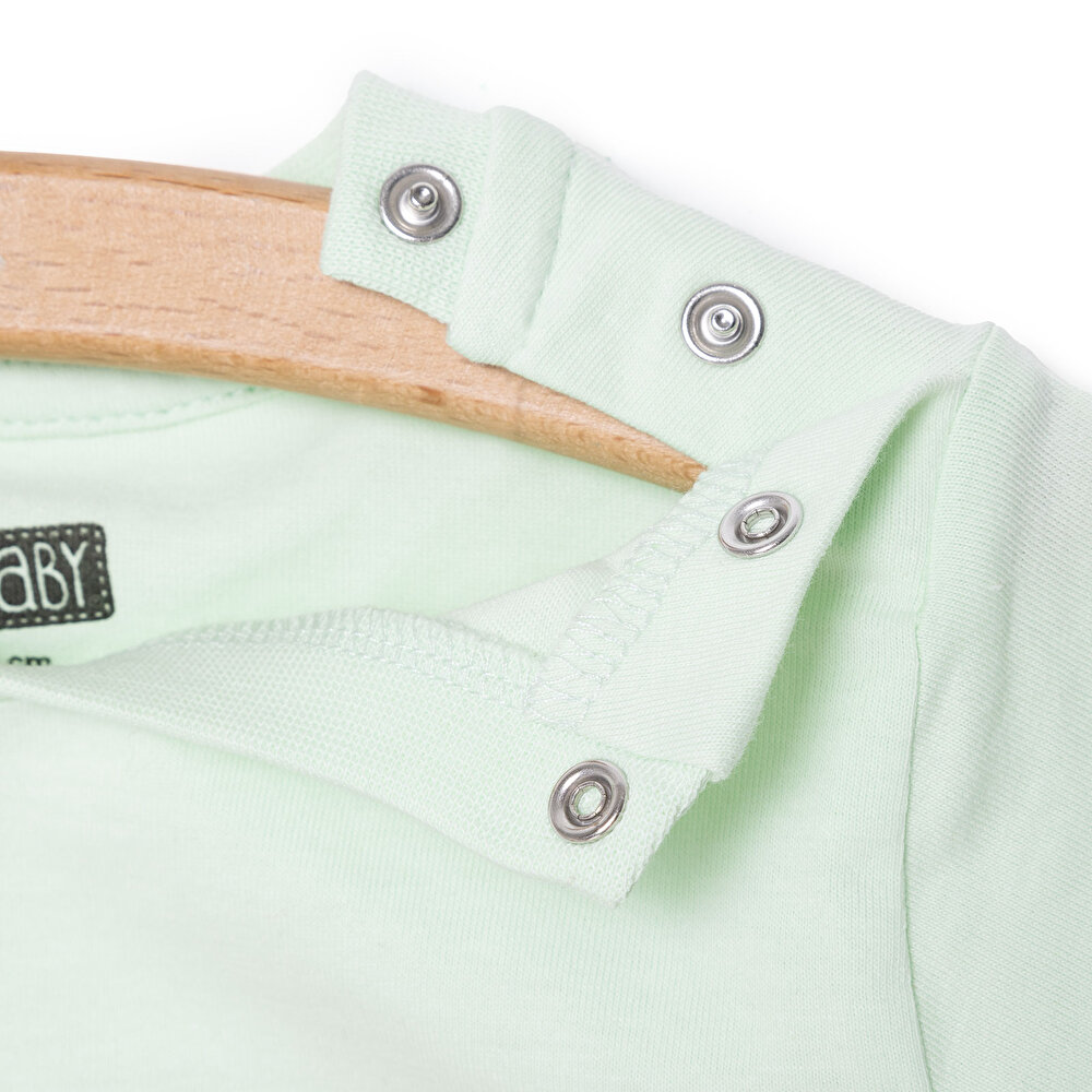 Basic Erkek Orman Hayvanları Baskılı T-Shirt Erkek Bebek