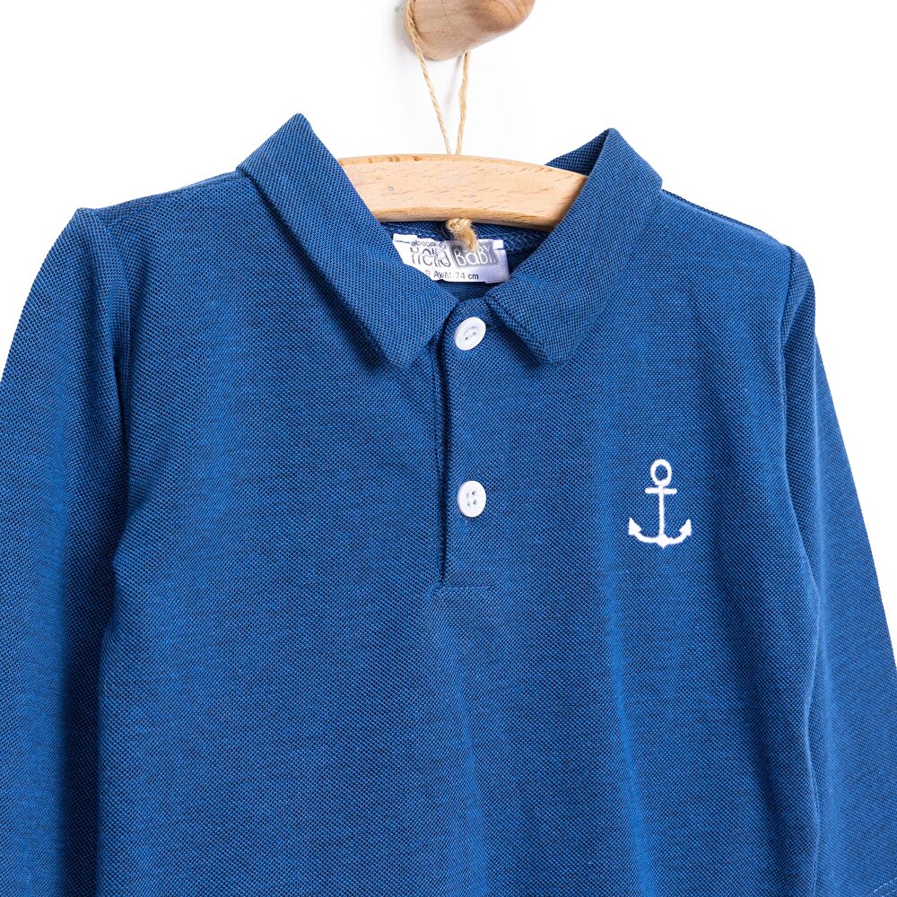 Basic Erkek Pike Uzun Kol Tshirt Erkek Bebek