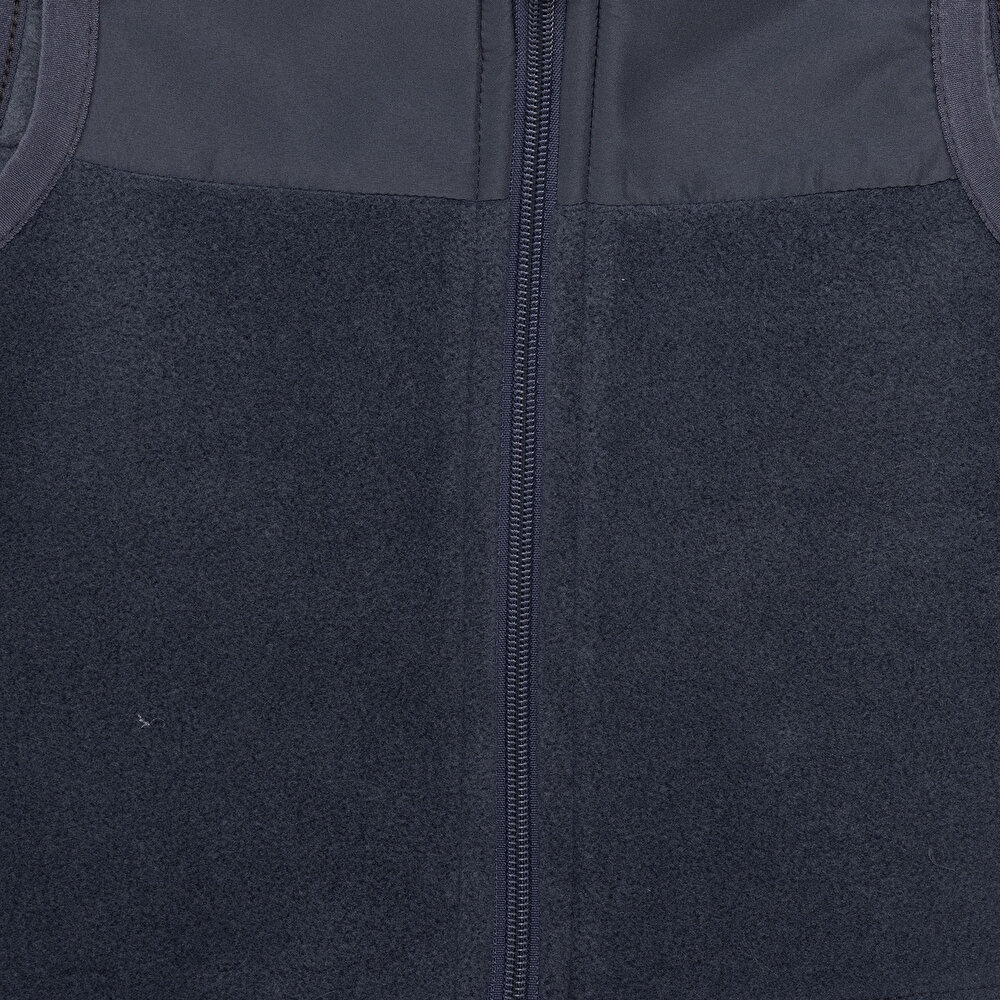 Erkek Bebek Polar Yelek Fermuarlı Lacivert