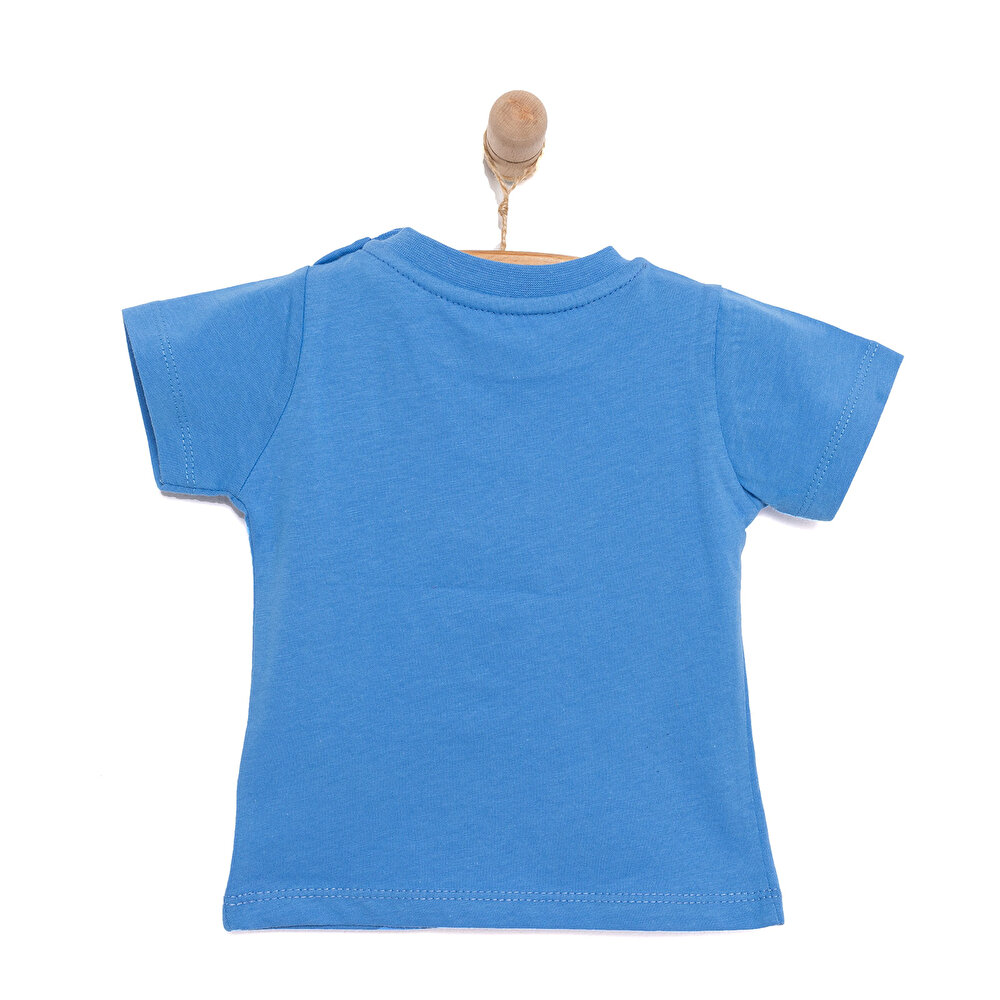 Basic Erkek Süper Dinozor Baskılı T-Shirt Erkek Bebek