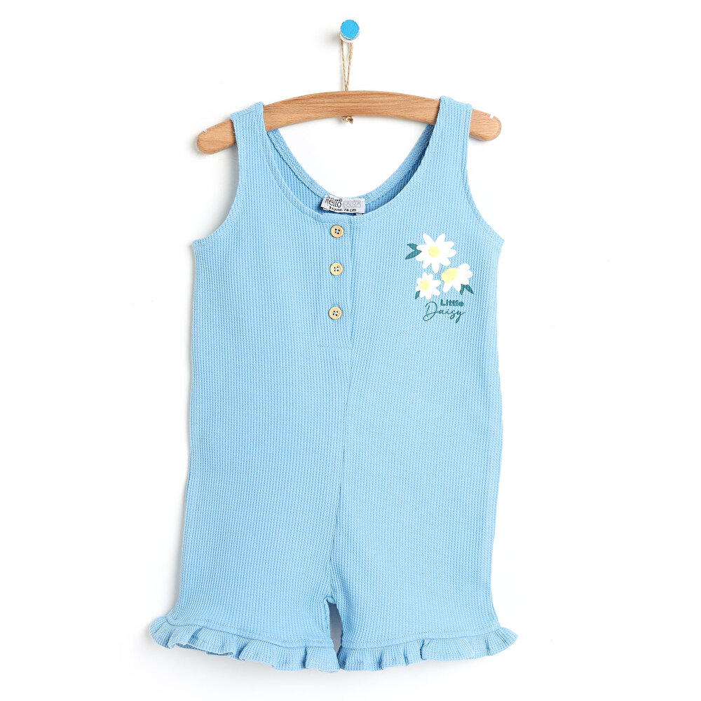 Basic Fırfırlı Salopet Kız Bebek