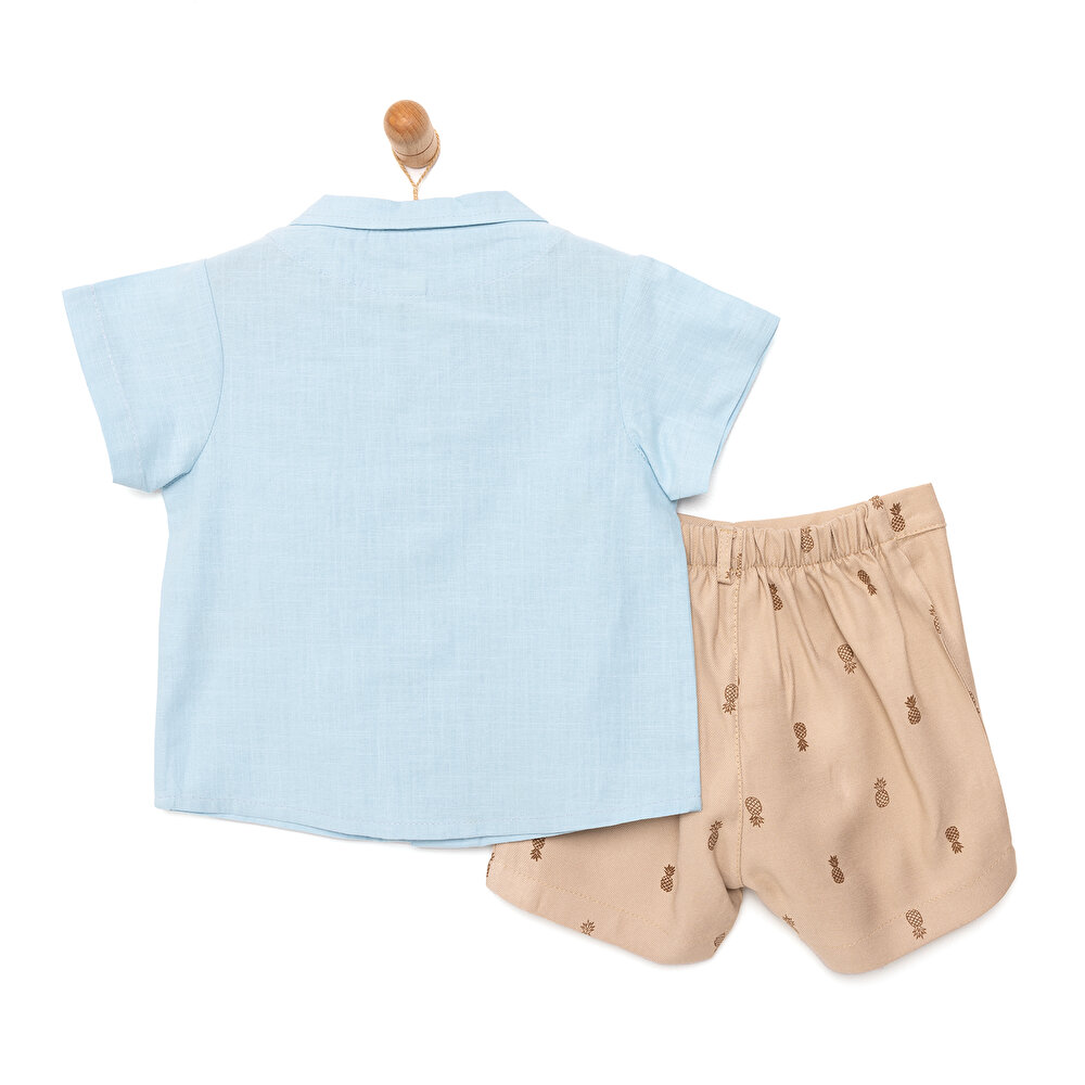 Basic Gömlek-Şort Takım Erkek Bebek