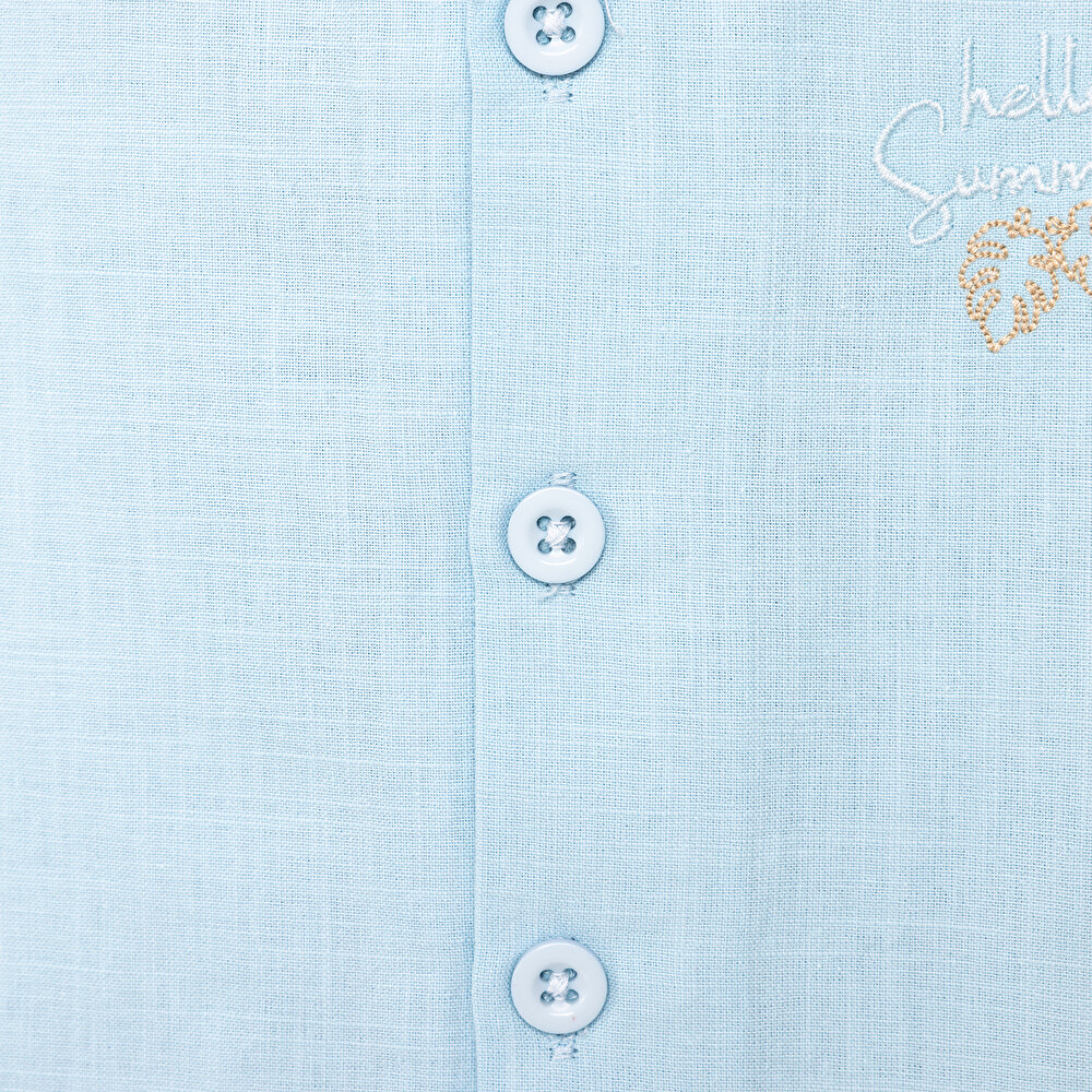 Basic Gömlek-Şort Takım Erkek Bebek