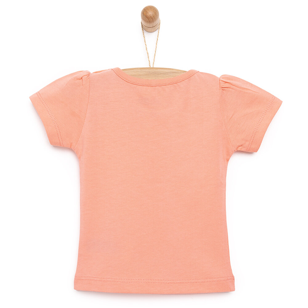 Basic Güneş Printed Tshirt Kız Bebek