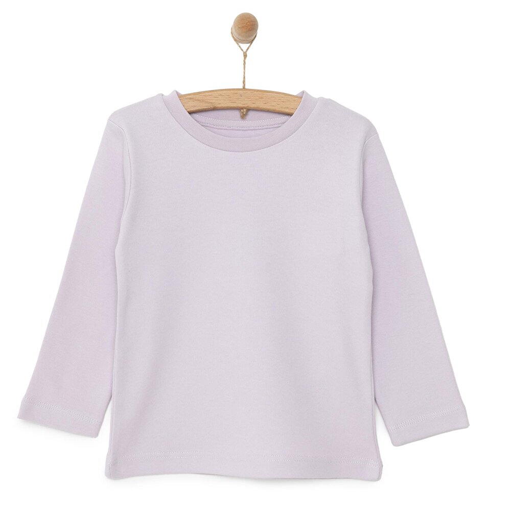 Basic İnterlok Uzun kol Tshirt Kız Bebek