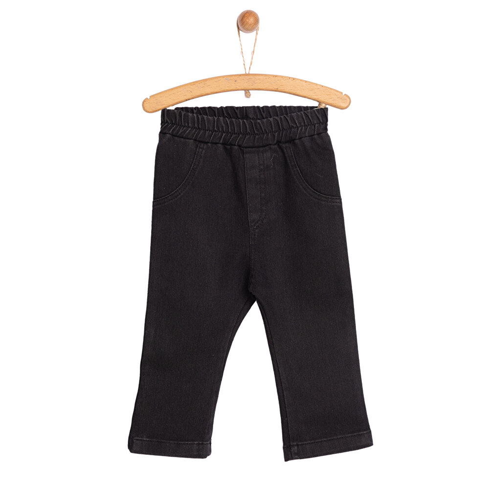 Basic İspanyol Paça Denim Pantolon Kız Bebek