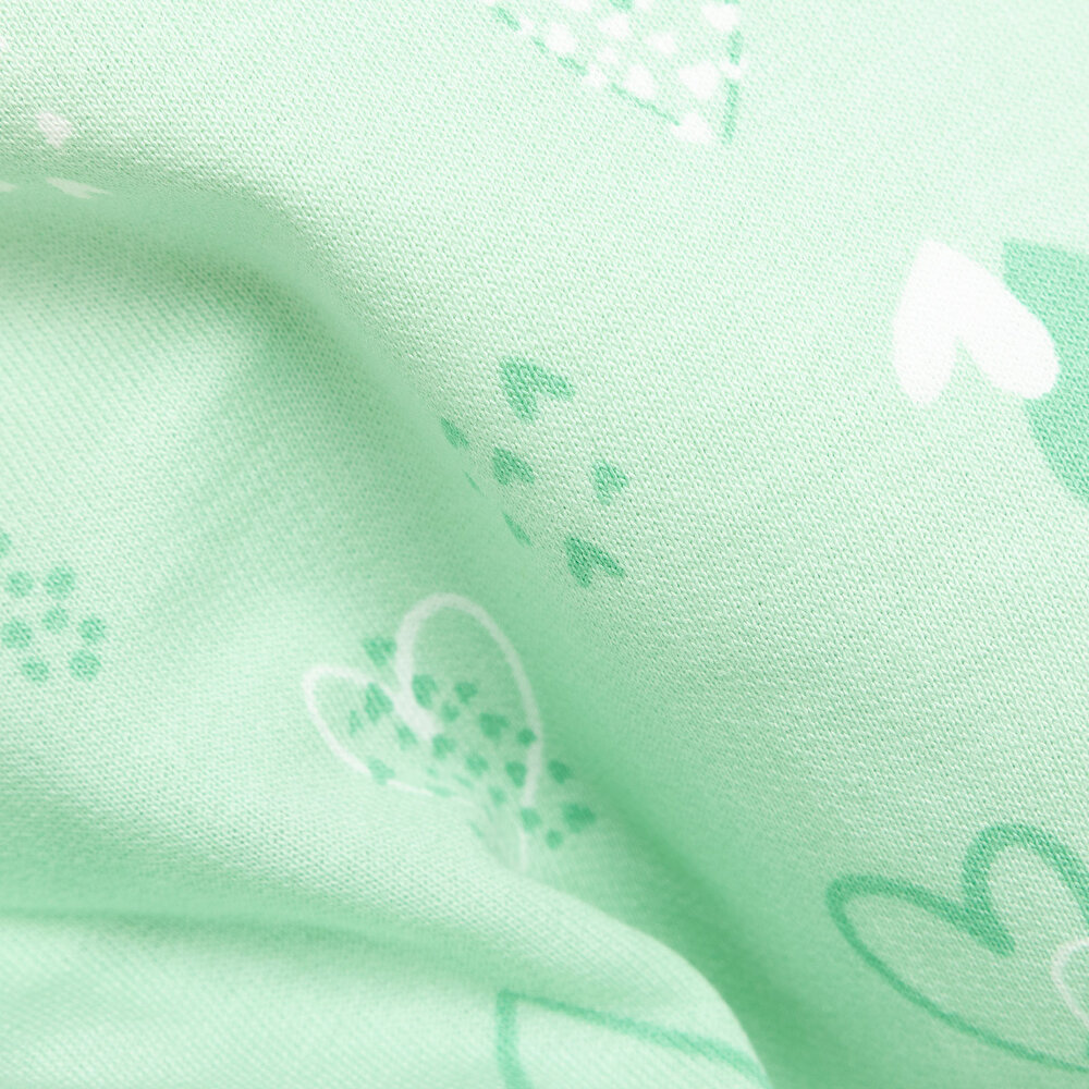 Basic Kalp Desenli Şort Salopet-Tshirt Takım Kız Bebek