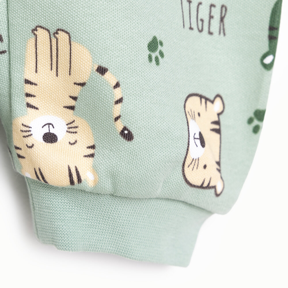 Basic Kaplan Baskılı 2li Patiksiz Alt Erkek Bebek