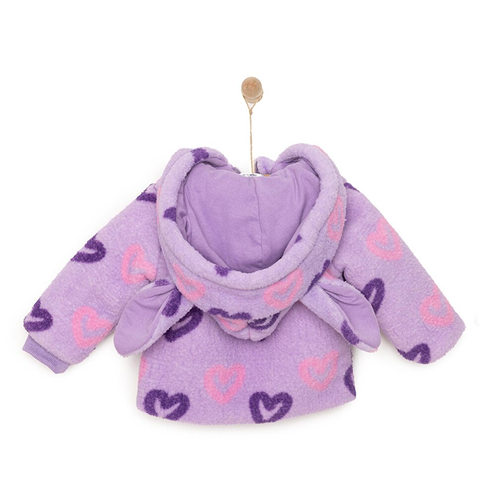 Basic Kız 3D Kulaklı Welsoft Mont Kız Bebek