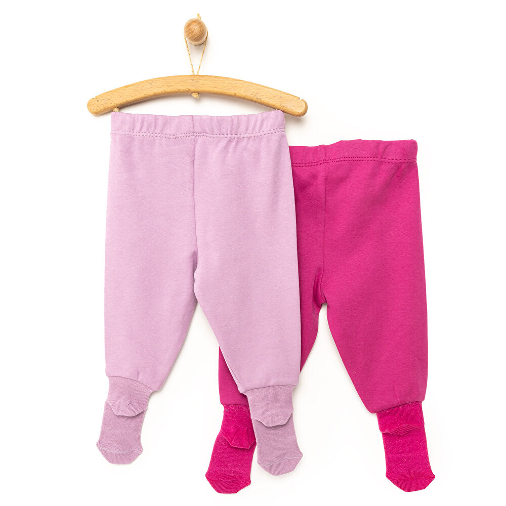 2li Çoraplı Pantolon Kız Bebek
