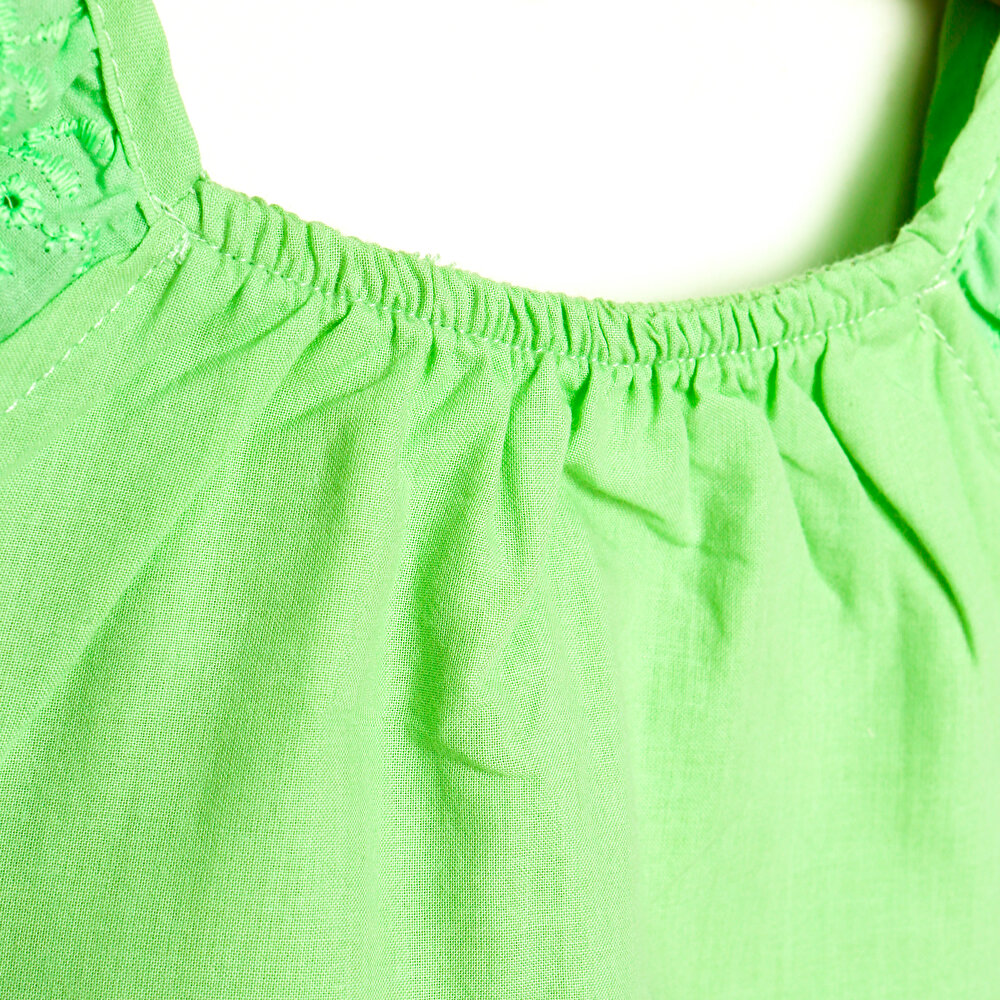 Basic Kız Bebek Fırfır Askılı Bluz Kız Bebek