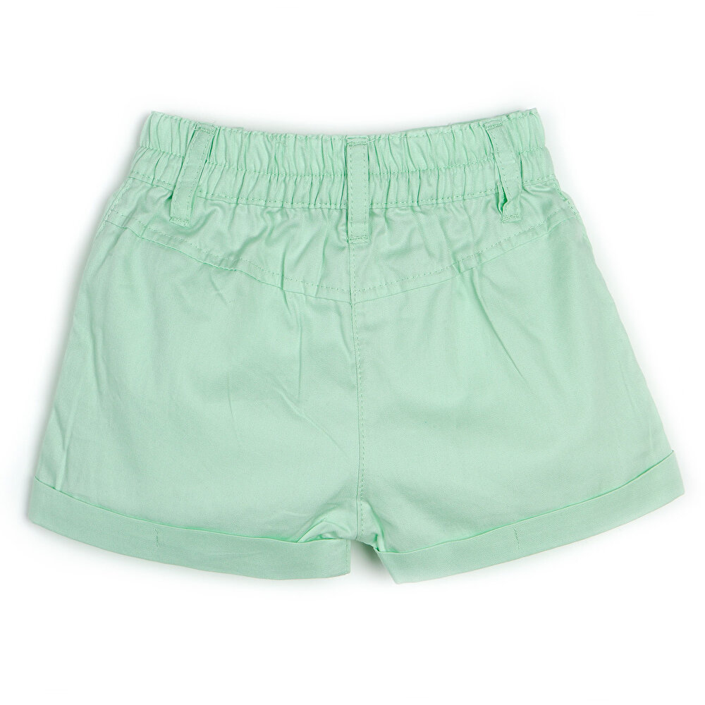 Basic Kız Bebek Mint Şort Şort Kız Bebek