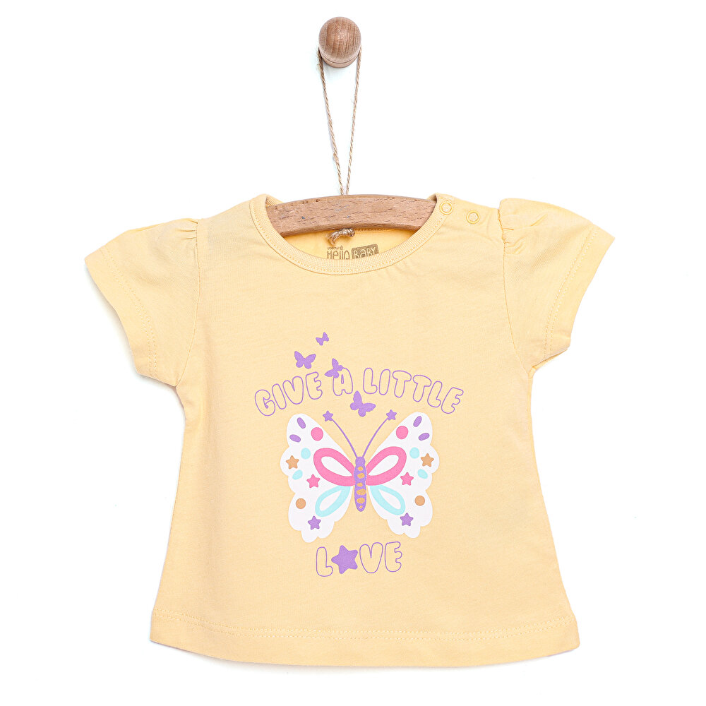 Basic Kız Bebek Tshirt Kız Bebek