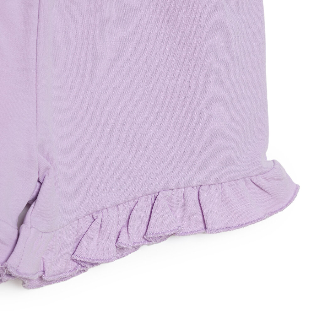 Basic Kız Çiçek Baskılı Atlet-Şort Kız Bebek