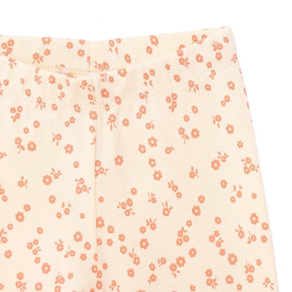 Basic Kız Çiçek Desenli Tayt Kız Bebek