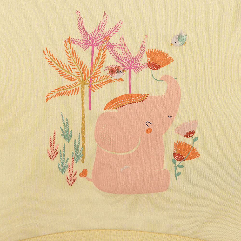 Basic Kız Fil Baskılı Eşofman Takımı Kız Bebek