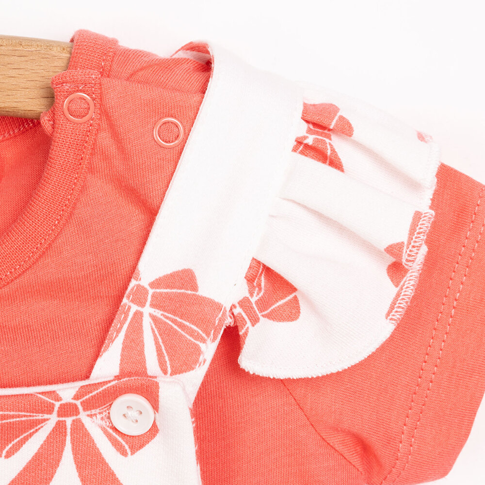 Basic Şort Salopet-Tshirt