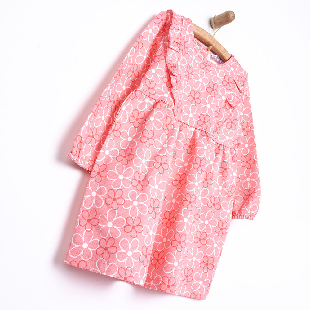 Basic Kız Örme Elbise Kız Bebek