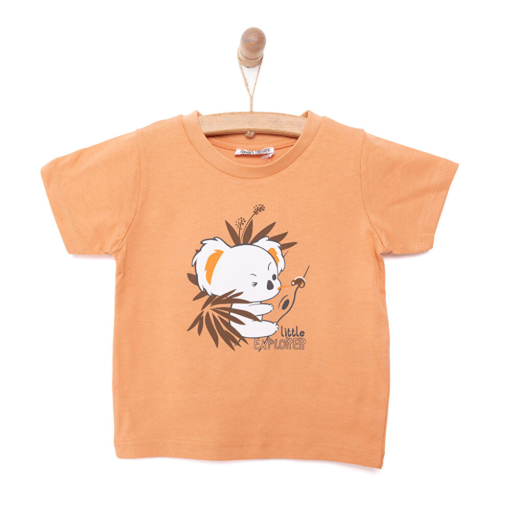 Basic Koala Baskılı  Tshirt Erkek Bebek