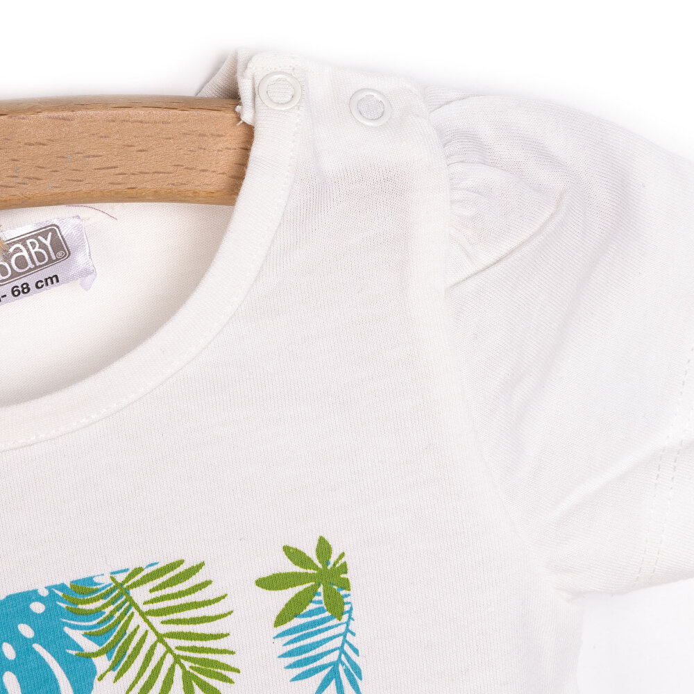 Basic Koala Baskılı  Tshirt Kız Bebek