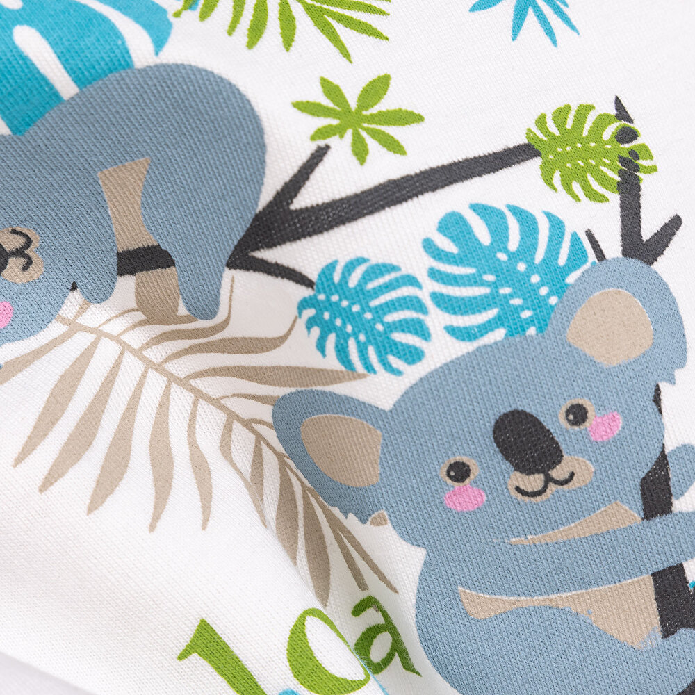 Basic Koala Baskılı  Tshirt Kız Bebek