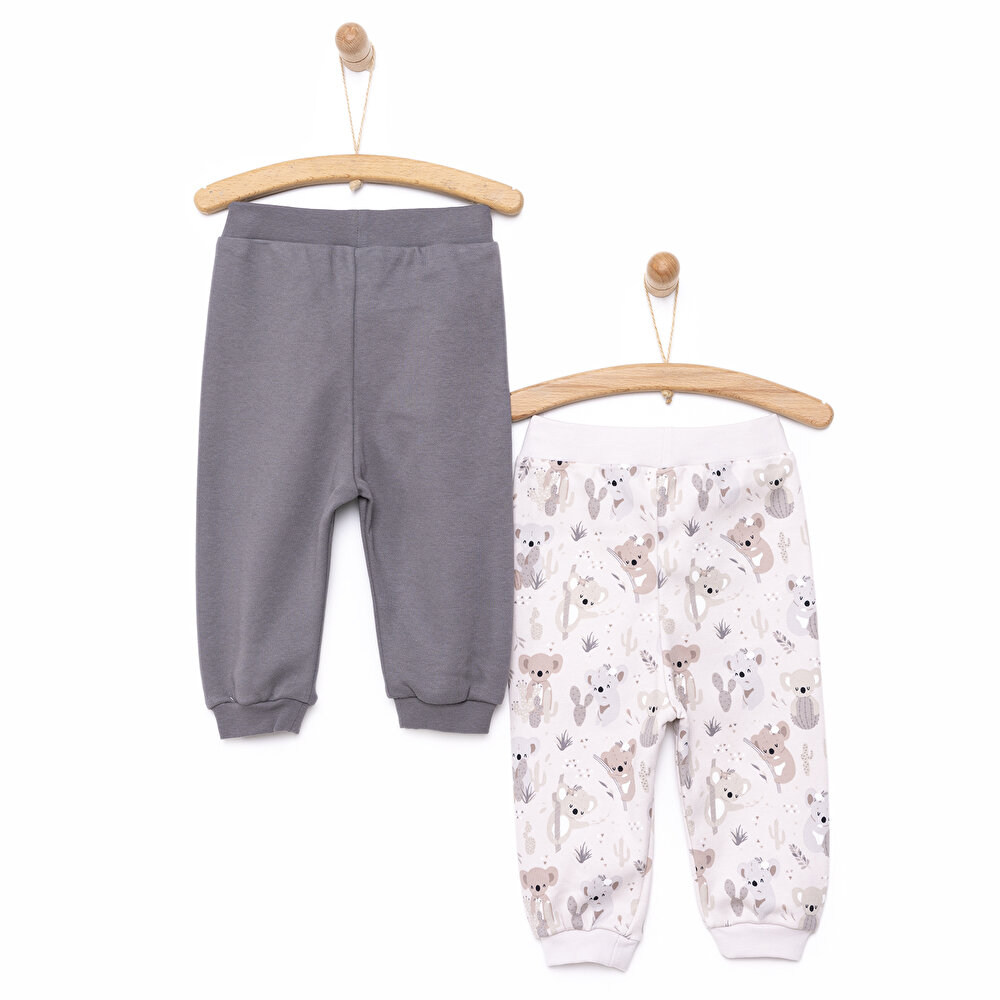 Basic Erkek Koala Desenli 2li Patiksiz Alt Erkek Bebek