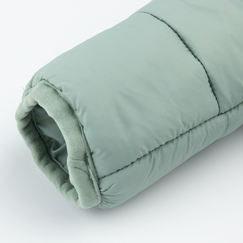 Basic Kulaklı Kapüşonlu Mont Kız Bebek